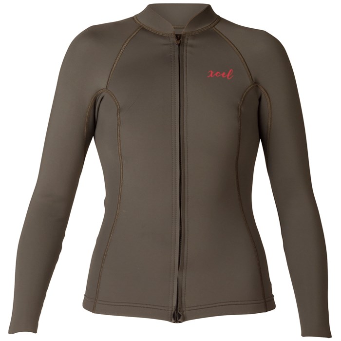 Download XCEL Axis 2/1mm Long Sleeve Front Zip Wetsuit Jacket ...