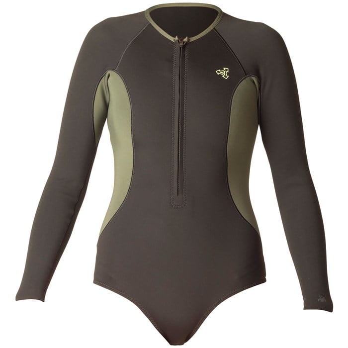XCEL 1.5mm Axis Long Sleeve Front Zip Shorty Wetsuit Women's evo