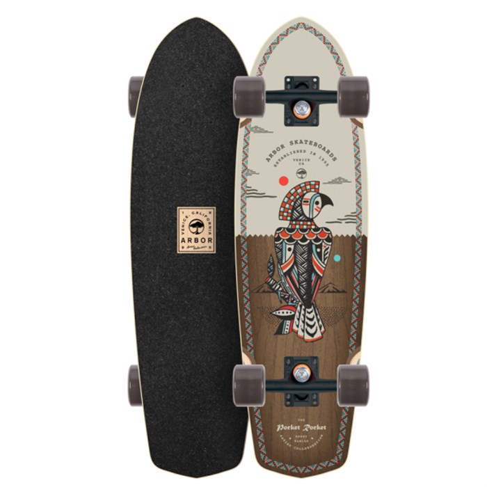 Arbor Pocket Rocket Artist Hablak Cruiser Skateboard Complete evo