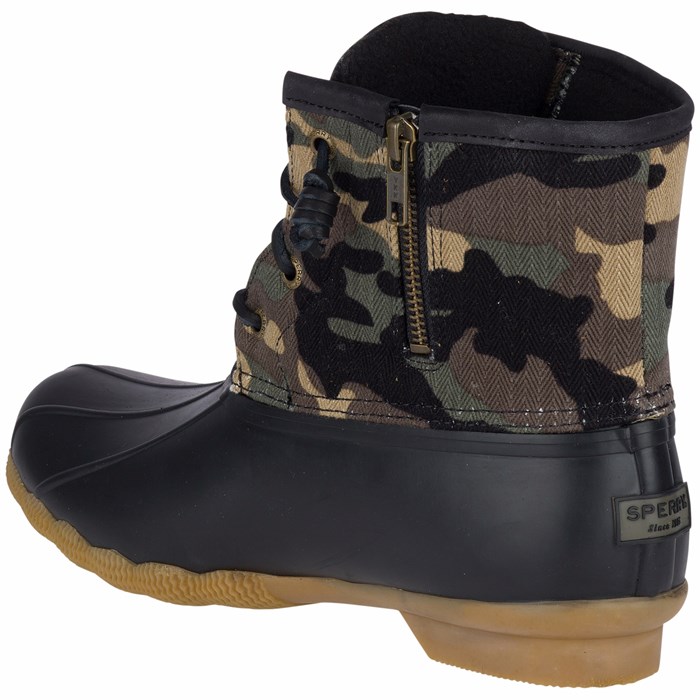 sperry camo duck boots