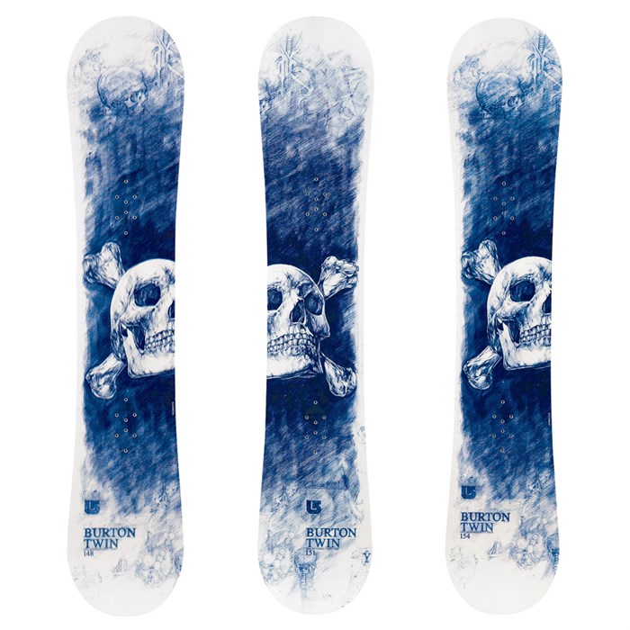Burton Twin Snowboard (Blue) 2008 | evo