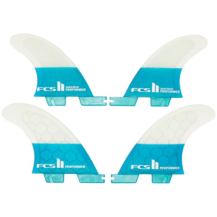 FCS II Performer PC Small Quad Fin Set | evo Canada