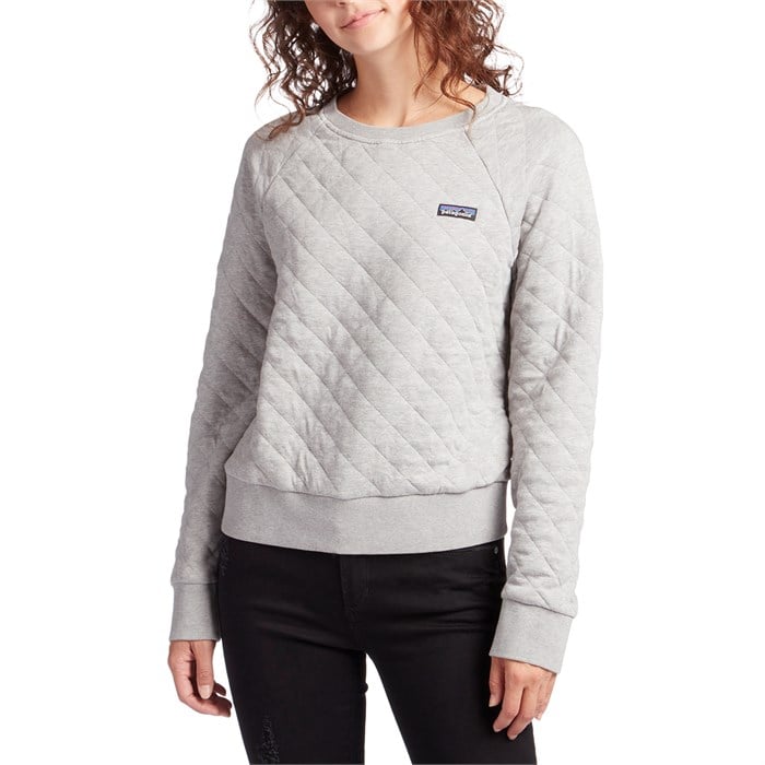 patagonia women s organic cotton quilt crew