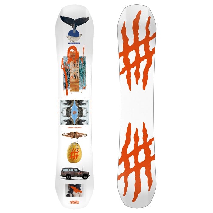 Lobster The Stomper Snowboard 2019 evo