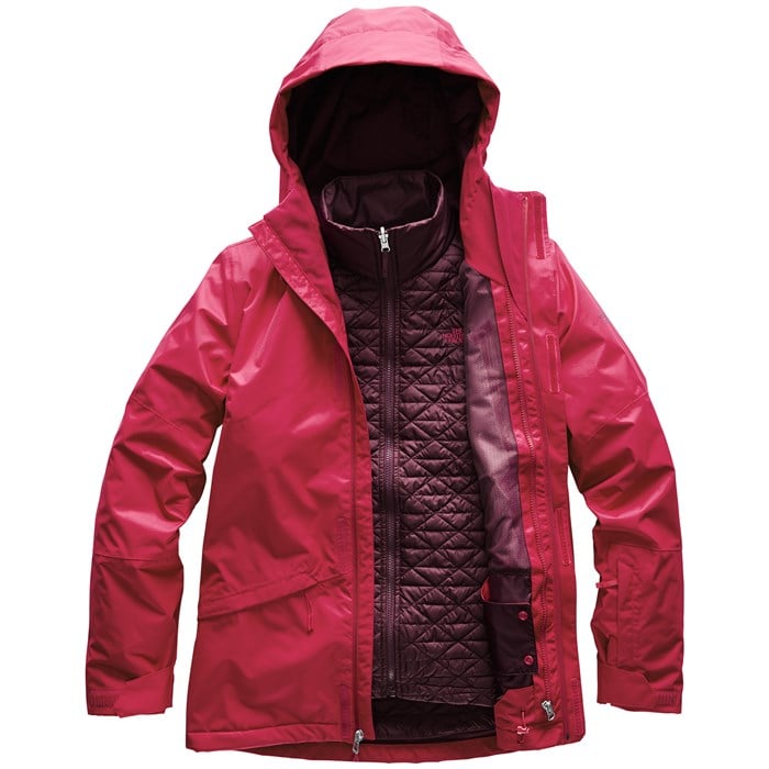 the north face women's thermoball snow triclimate jacket