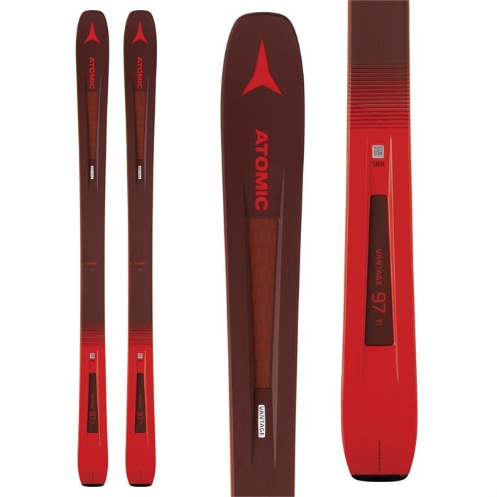 Red//Black 160cm Rossignol Force 10 Cross Country Race Pole