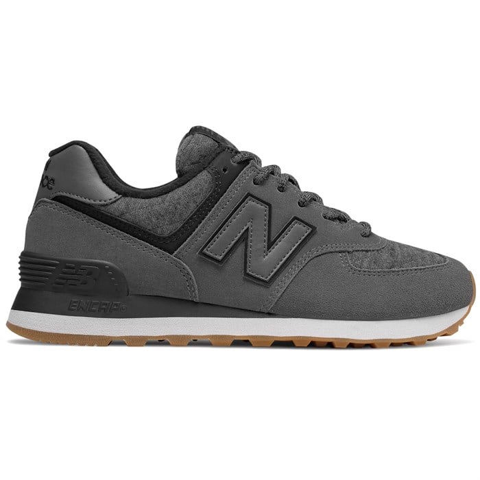 new balance 574 black and brown