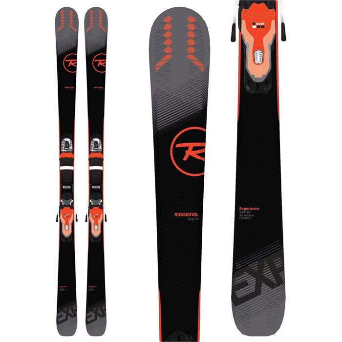 Rossignol Experience 74 Skis + Xpress 10 Bindings 2019 | evo