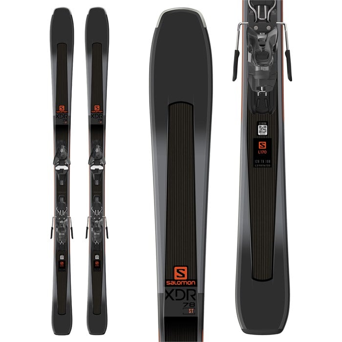 Salomon XDR 78 ST Skis + Mercury 11 