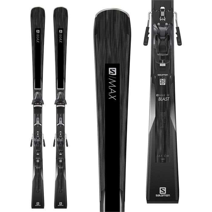 Salomon S/Max W Blast Skis + Z12 Walk Bindings - Women's 2019 | evo