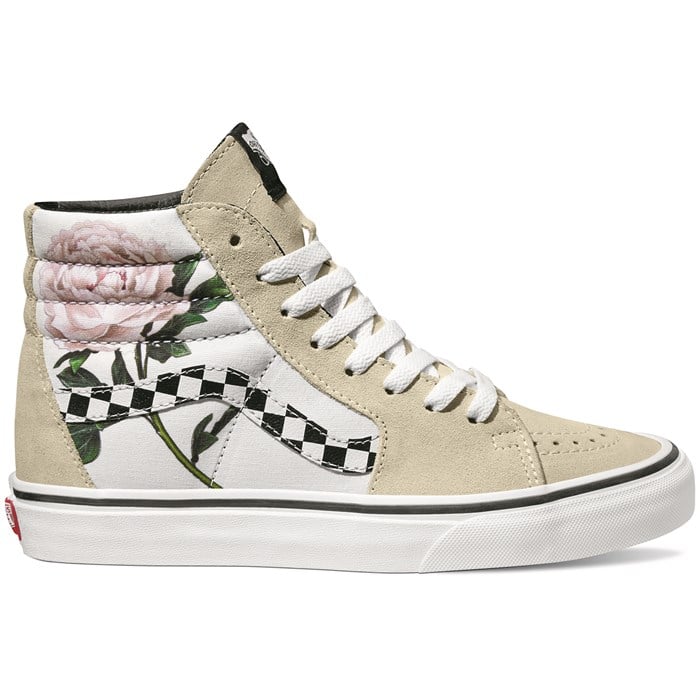 Vans Checker Floral Sk8Hi Shoes Women's evo