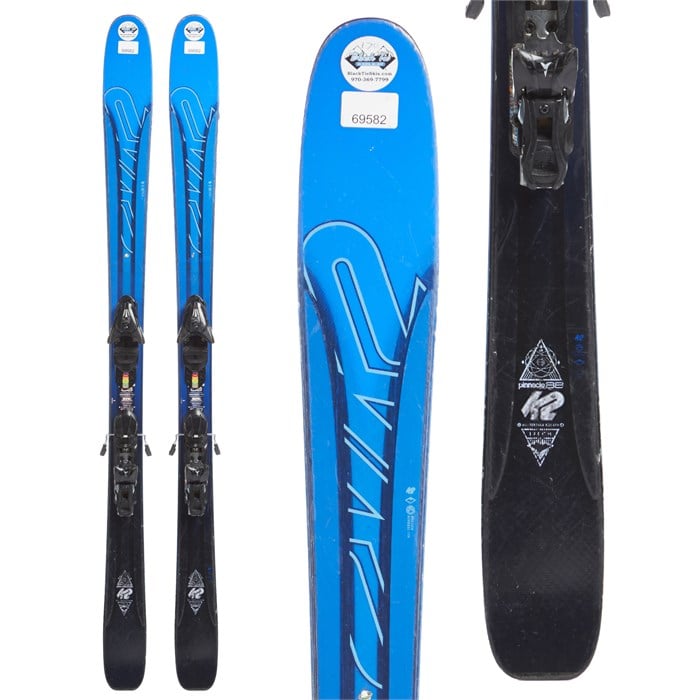 K2 Pinnacle 88 Skis + Salomon Z12 Demo Bindings 2017 - Used | evo