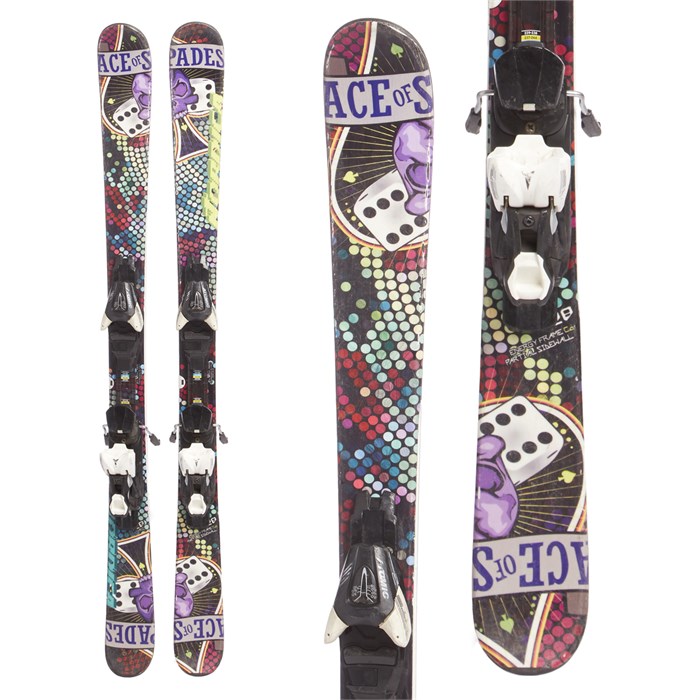 Nordica Ace of Spades Skis + Atomic L7 Demo Bindings Boys' 2013