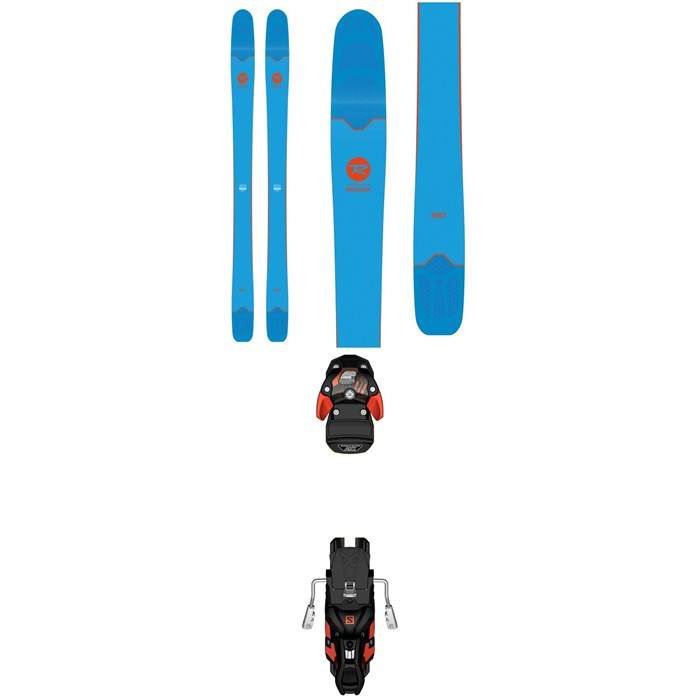 Rossignol - Sin 7 Skis 2018 + Salomon Warden MNC 13 Ski Bindings 2018