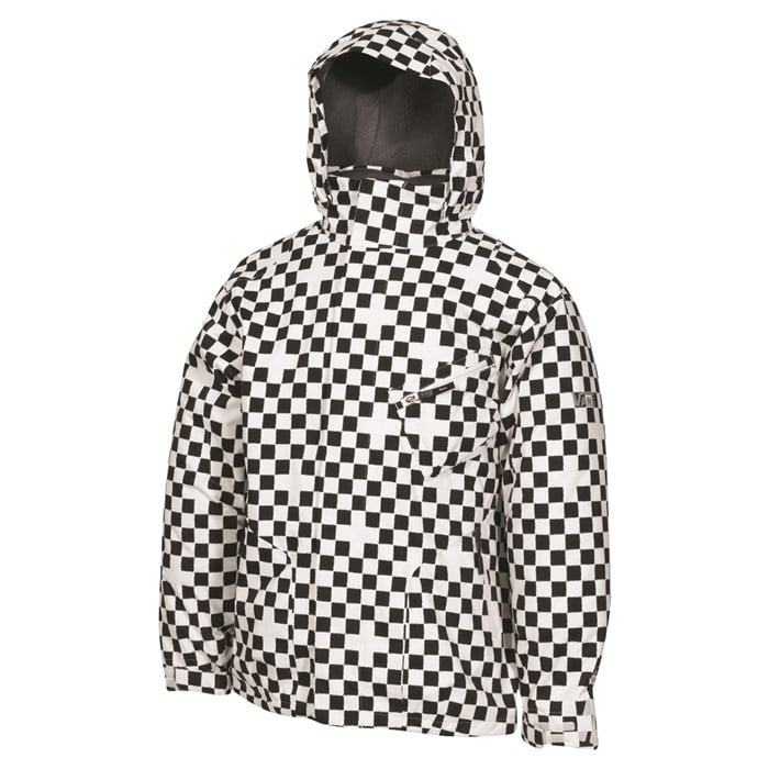 black and white vans jacket