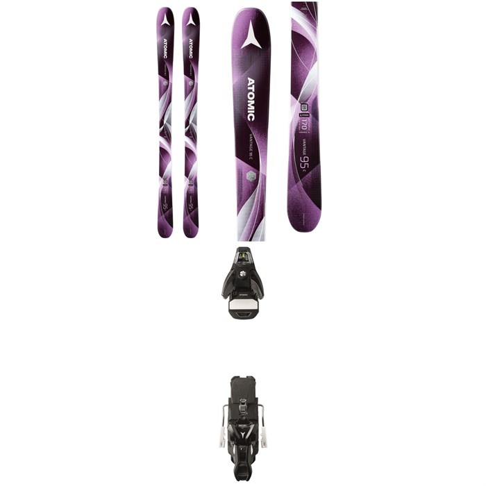 Atomic - Vantage 95 C W Skis - Women's + STH2 WTR 13 Ski Bindings