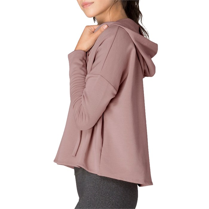 beyond yoga over tied cropped pullover