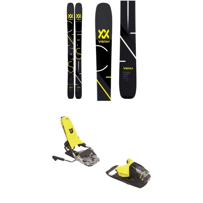 Völkl - Volkl Confession Skis + Look Pivot 14 Dual WTR Ski Bindings