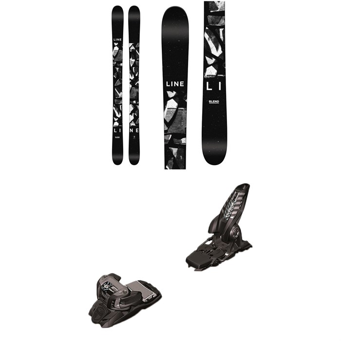 Line Skis - Blend Skis 2018 + Marker Griffon Ski Bindings 2016