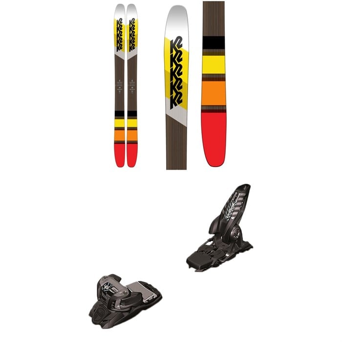 K2 - Marksman Skis + Marker Griffon Ski Bindings