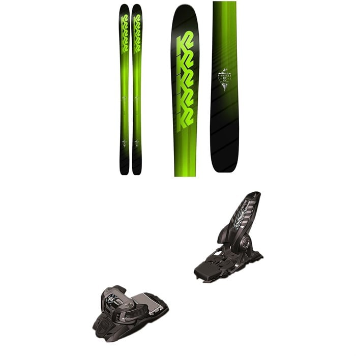K2 - Pinnacle 95 Skis  + Marker Griffon Ski Bindings