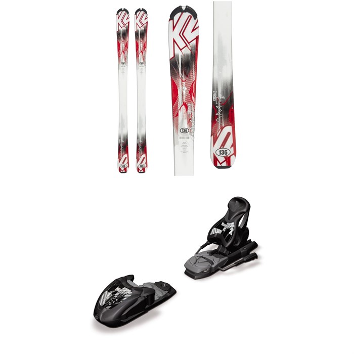 K2 - Strike Skis + Marker M7.0 Free Ski Bindings - Kids'