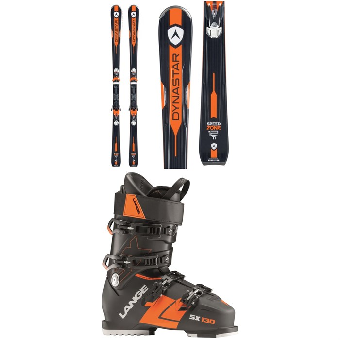Dynastar - Speed Zone 12 Ti Skis + SPX 12 Bindings + Lange SX 130 Ski Boots