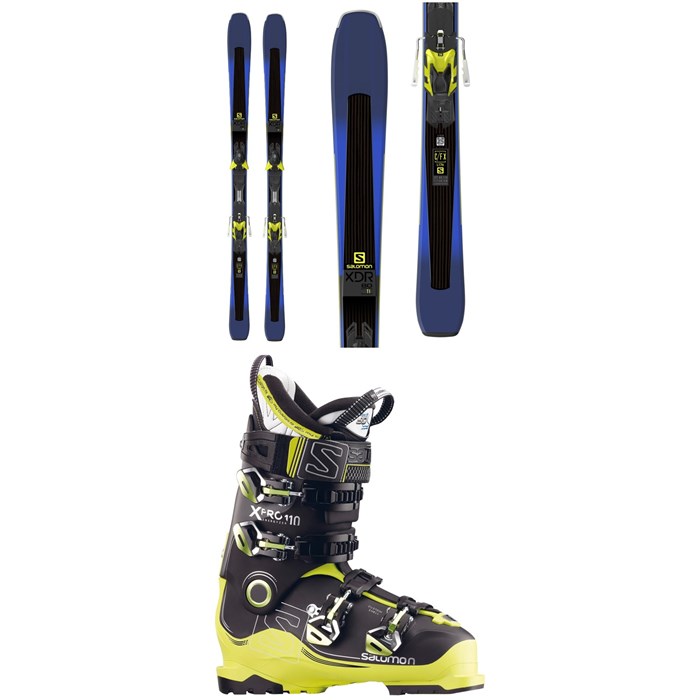 Salomon - XDR 80 Ti Skis + XT12 Bindings + Salomon X Pro 110 Ski Boots