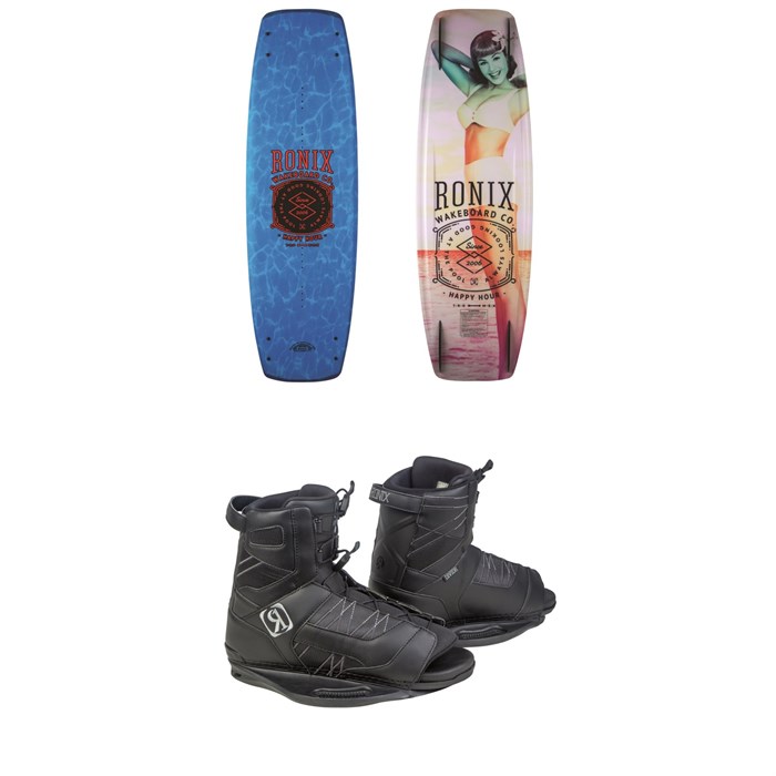 Ronix - Happy Hour Modello Wakeboard - Blem + Ronix Divide Bindings