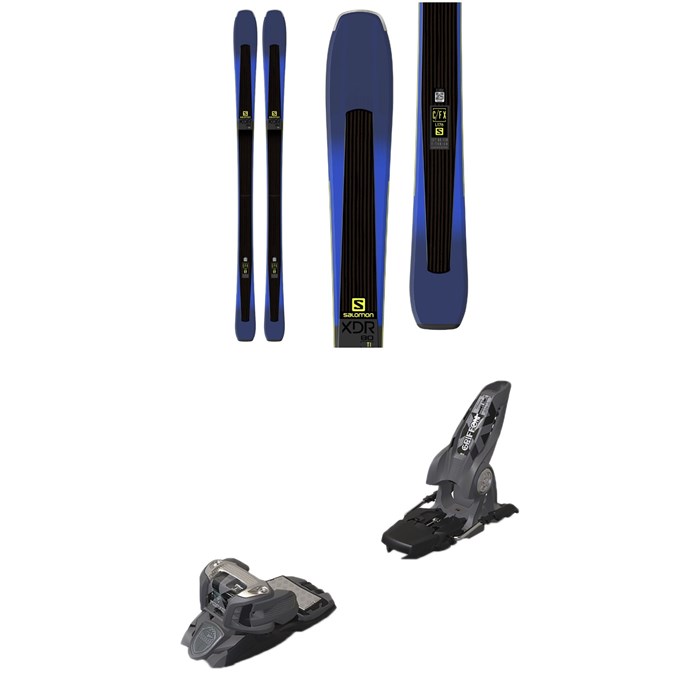 Salomon - XDR 80 Ti Skis + Marker Griffon Ski Bindings
