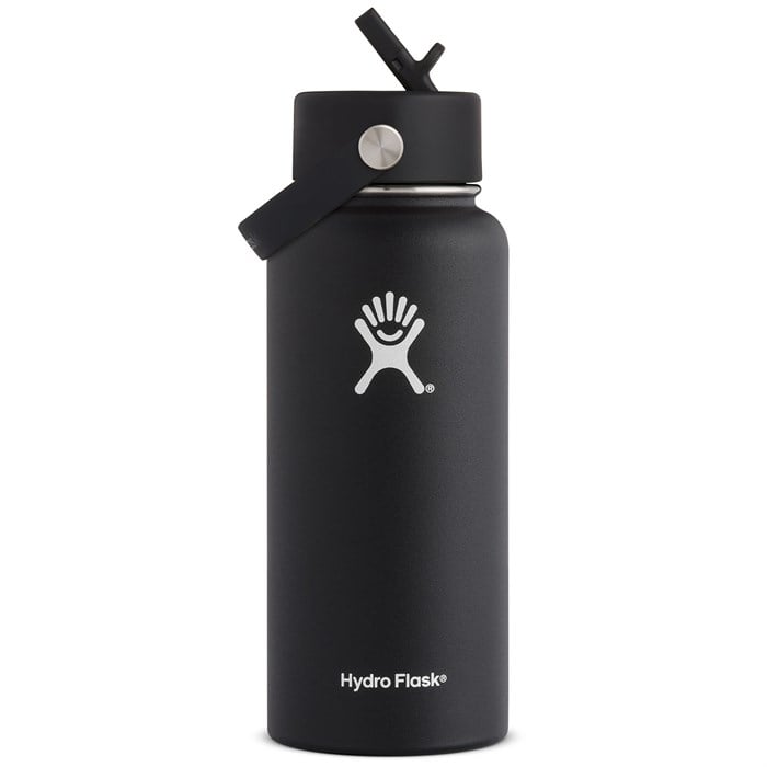 Hydro Flask 32oz Wide Mouth Flex Straw Lid Water Bottle Evo 8006