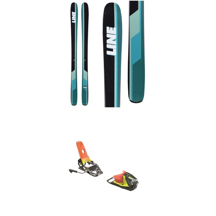 Line Skis - Sick Day 104 Skis + Look Pivot 14 AW Ski Bindings 2019