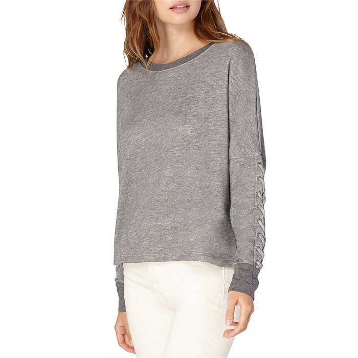 Beyond yoga over discount tied cropped pullover