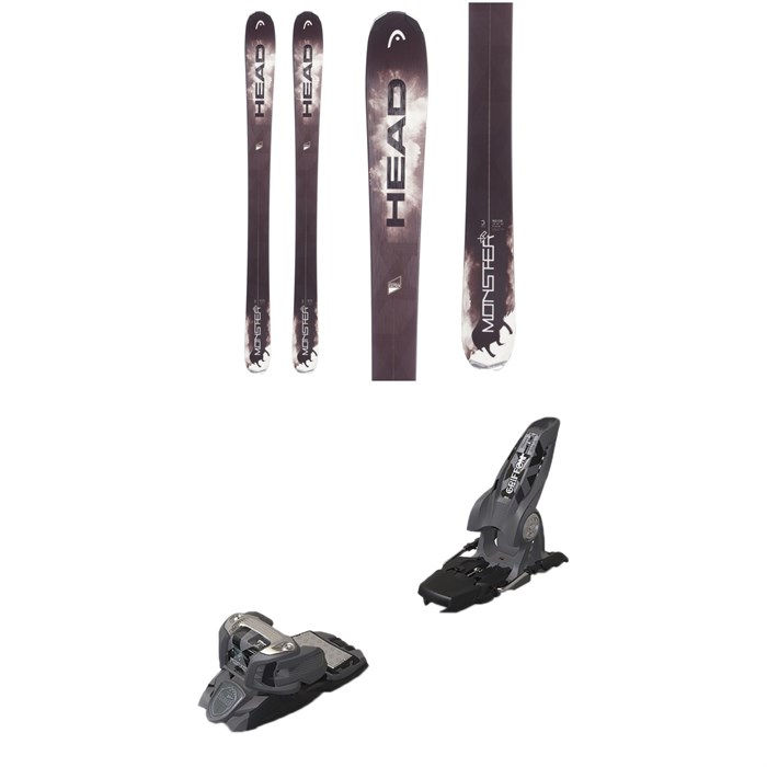 Head - Monster XP Skis  + Marker Griffon Ski Bindings