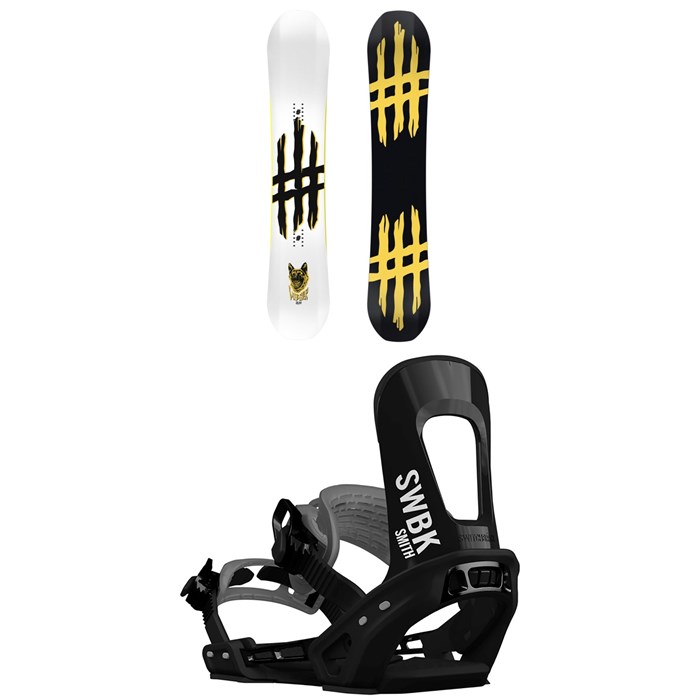 Lobster - Jib Snowboard + Switchback Smith Snowboard Bindings 2019