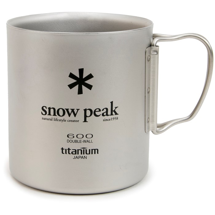 Snow Peak - 600ml Titanium Single-Walled Mug