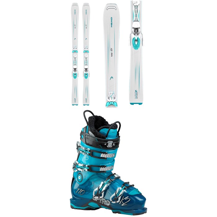 Head - Total Joy Skis + Joy 11 SLR Bindings + K2 Spyre 110 Ski Boots - Women's