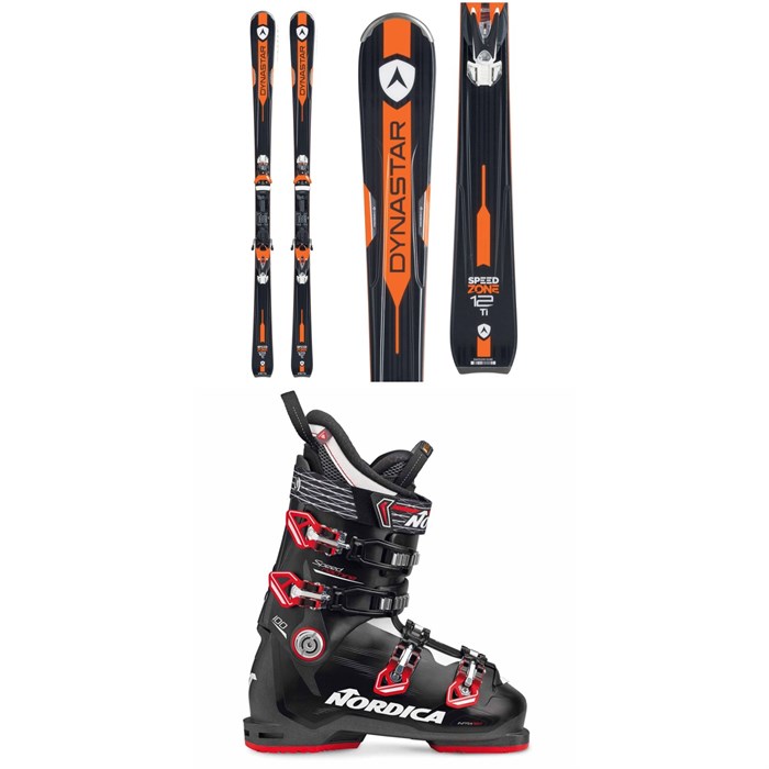 Dynastar - Speed Zone 12 Ti Skis + SPX 12 Bindings + Nordica Speedmachine 100 Ski Boots