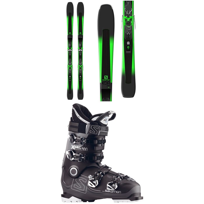 Salomon - XDR 78 ST Skis + Mercury 11 Bindings + Salomon X Pro 100 Ski Boots