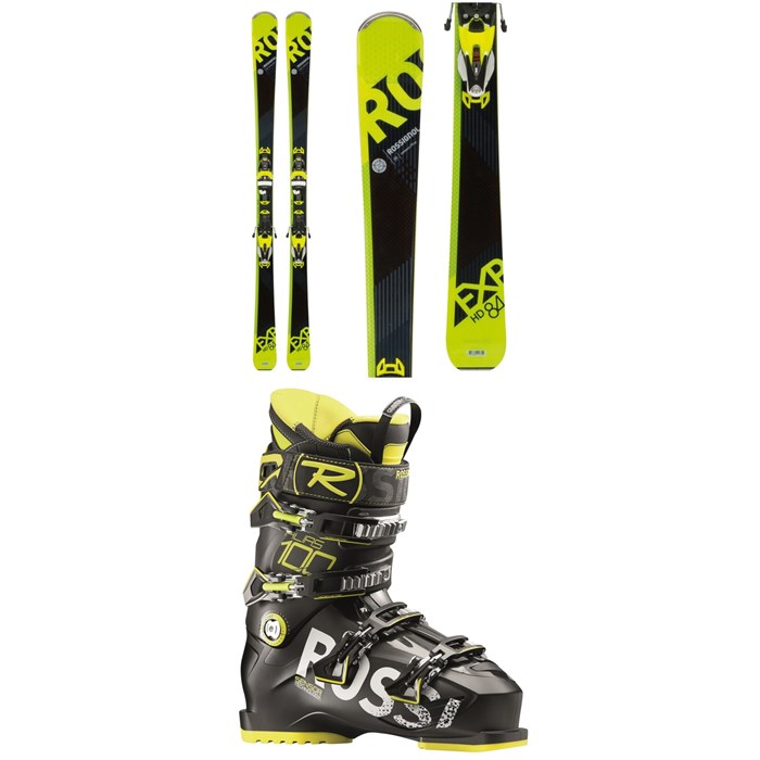 Rossignol - Experience 84 HD Skis + SPX 12 Konect Dual WTR Bindings + Rossignol Alias 100 Ski Boots