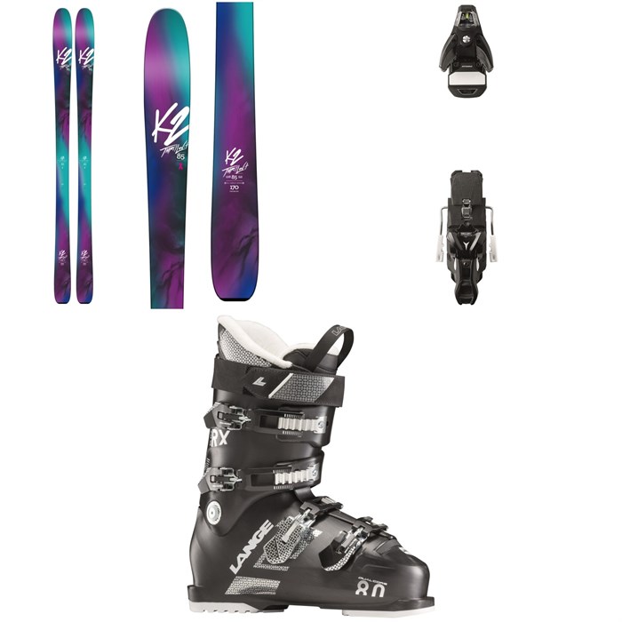 K2 - ThrilLUVit 85 Skis + Atomic STH2 WTR 13 Ski Bindings + Lange RX 80 LV Ski Boots - Women's
