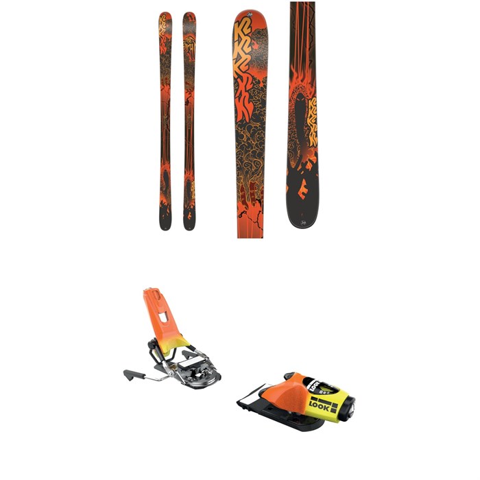 K2 - Sight Skis + Look Pivot 18 Ski Bindings 2019