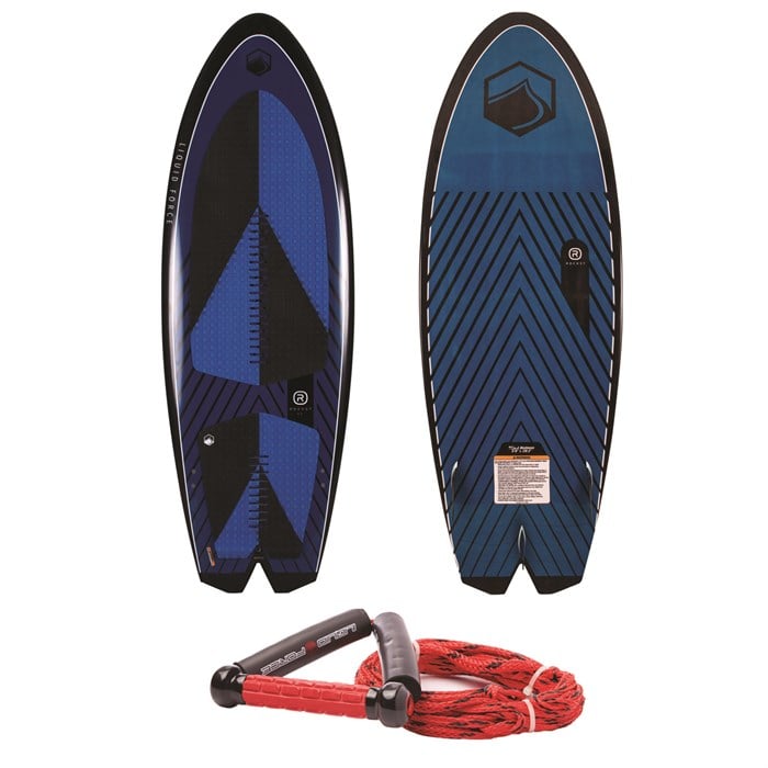 Liquid Force Rocket Wakesurf Board with Surf Rope 2019 evo