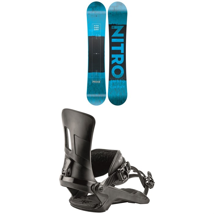Nitro - Prime Snowboard + Nitro Rambler Snowboard Bindings 2019