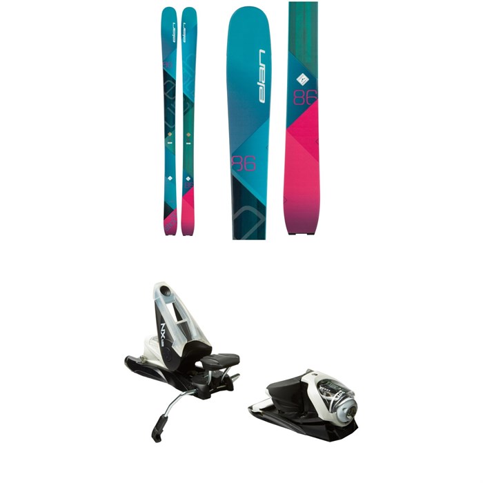 Elan - Ripstick 86 Skis + Look NX 12 Dual WTR Ski Bindings - Women's 2018