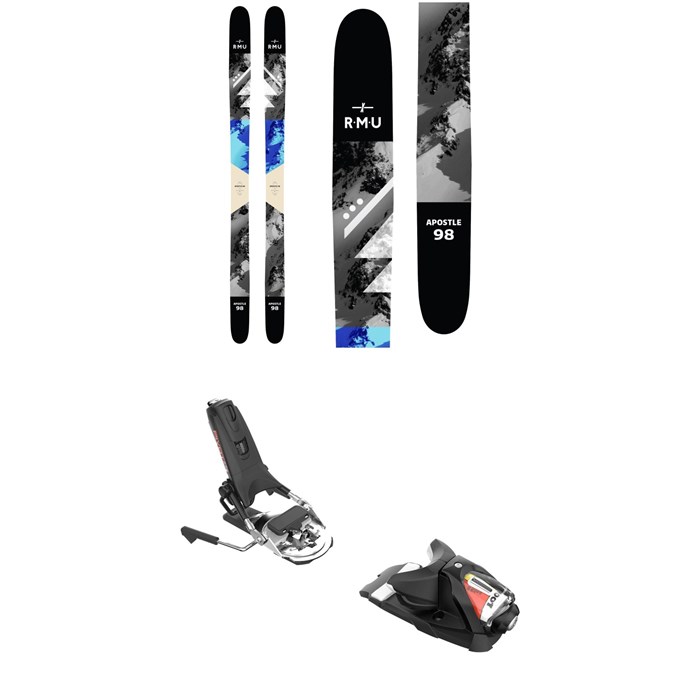 RMU - Apostle 98 Metal Skis + Look Pivot 12 AW Ski Bindings 2019