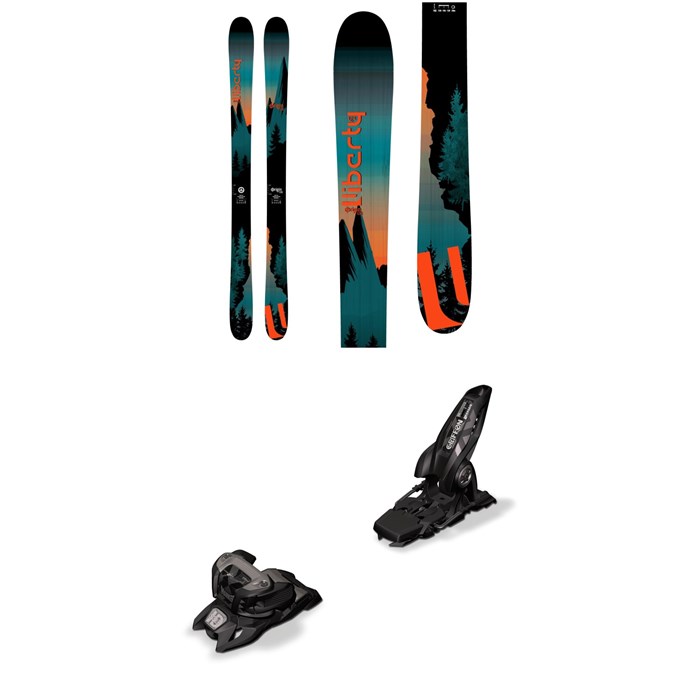 Liberty - Origin 106 Skis + Marker Griffon 13 ID Ski Bindings 2019