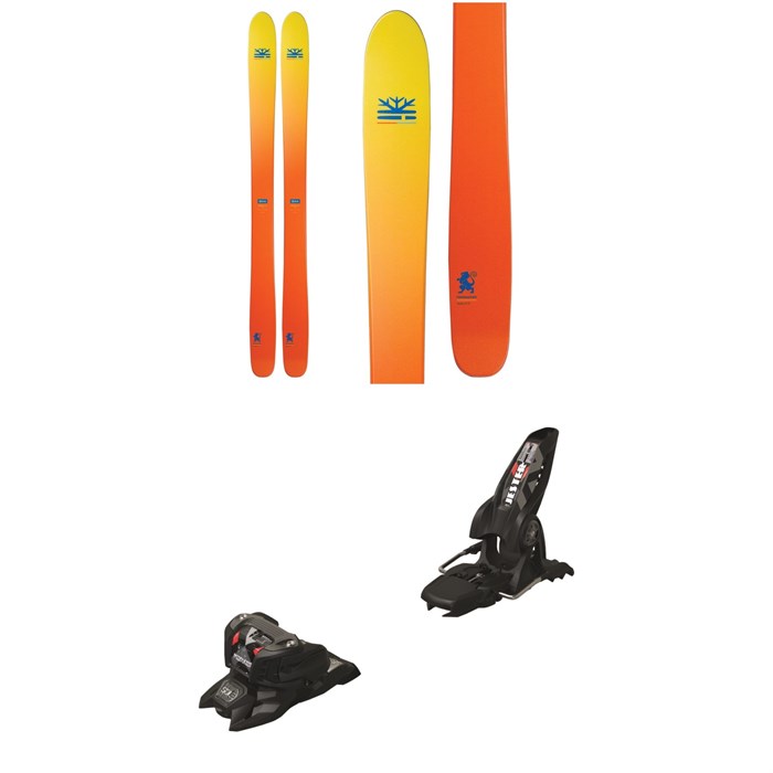 DPS - Wailer 112 Foundation Skis + Marker Jester 16 ID Ski Bindings 2019