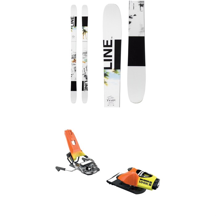 Line Skis - Tom Wallisch Pro Skis + Look Pivot 18 Ski Bindings 2019