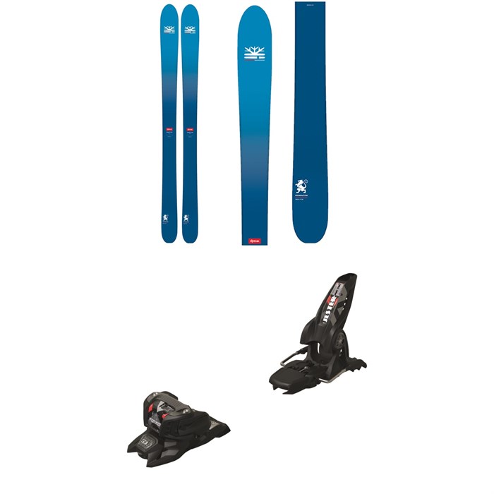 DPS - Wailer 106 Foundation Skis + Marker Jester 16 ID Ski Bindings 2019